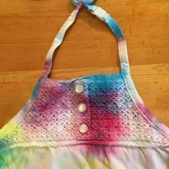 New! Gap tie dye adorable halter top - Picture 2 of 3